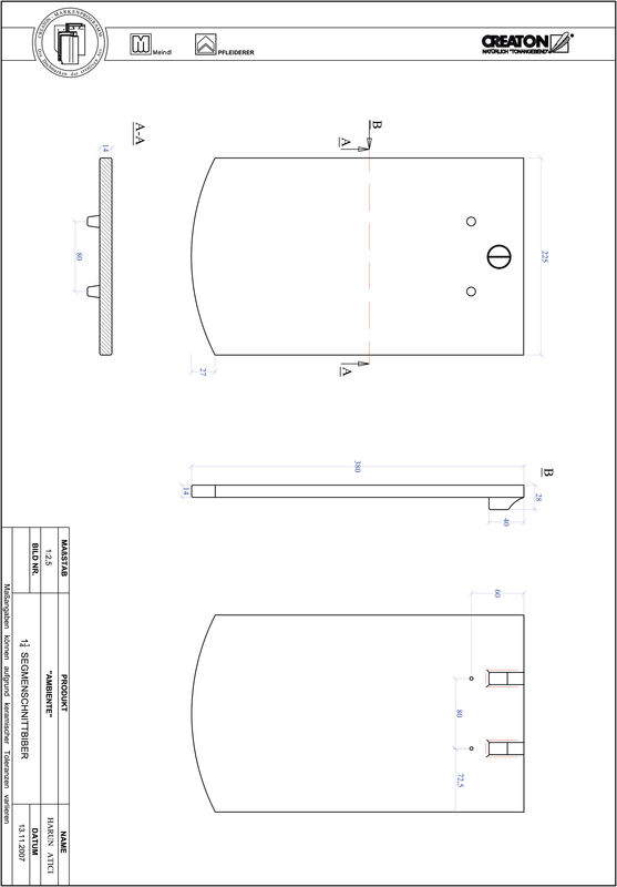 Produkt CAD-Datei AMBIENTE Segmentschnitt SEG-1-1-4
