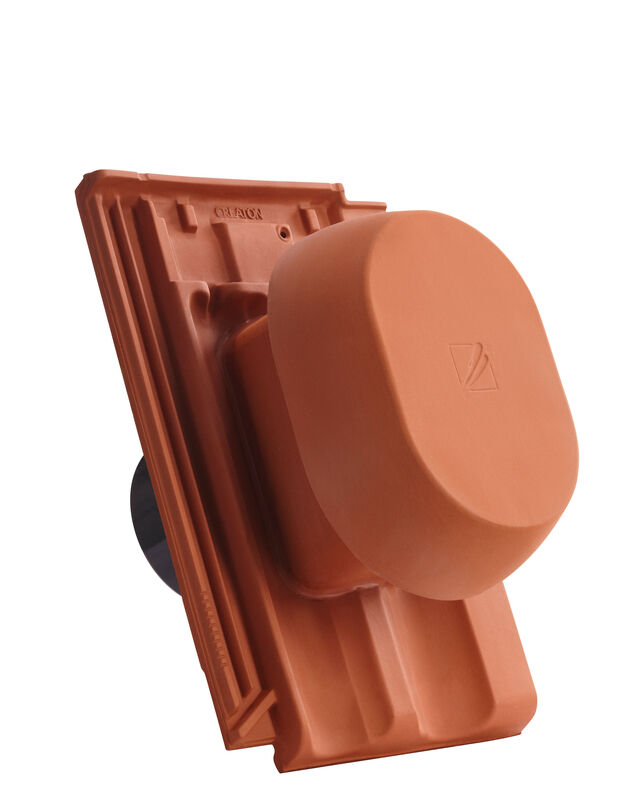 RAP SIGNUM keramischer Wrasenlüfter DN 150/160 mm inkl. Unterdachanschlussadapter