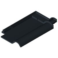 Produkt BIM-Modell LOD 100 FUTURA schwarz matt engobiert Flächenziegel
